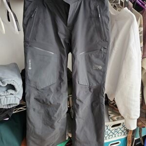 Mountain Hardwear Gray Ski Pants